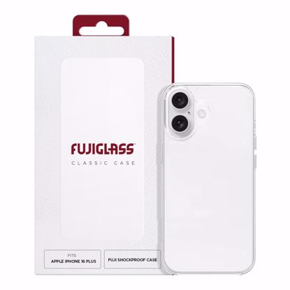 Picture of Fujiglass Fujiglass Classic Case for iPhone 16 Plus in Clear