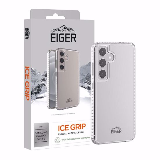 Picture of Eiger Eiger Ice Grip Case for Samsung S24 FE in Clear