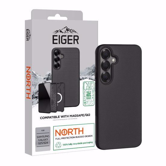Picture of Eiger Eiger North Magsafe Case GRS for Samsung Galaxy S25/ S24 in Black